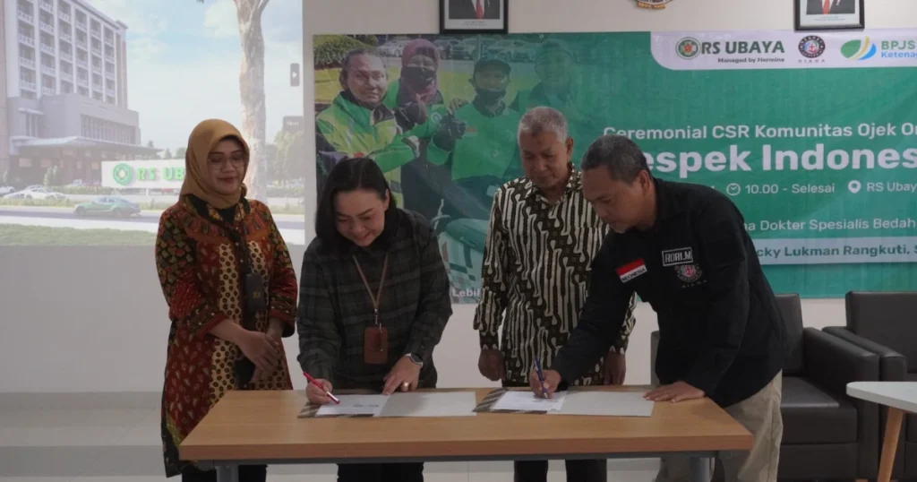 Ceremonial CSR Komunitas Ojek Online Respek Indonesia Siaga dan Health ...